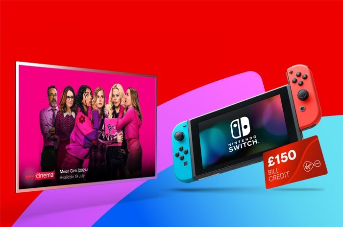 Virgin Media offer free Nintendo Switch with bundles