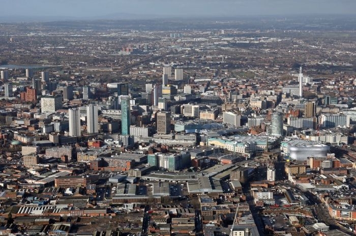 birmingham aerial view