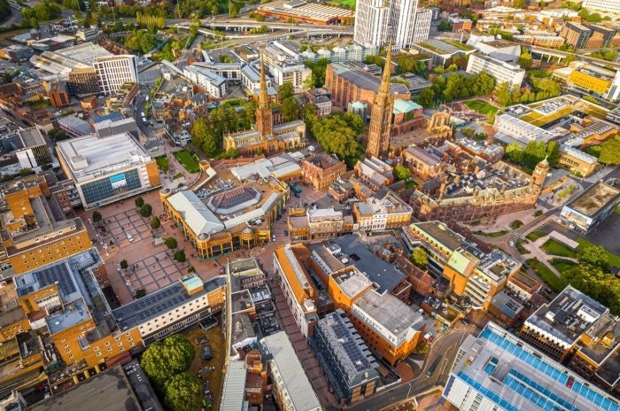 coventry aerial view