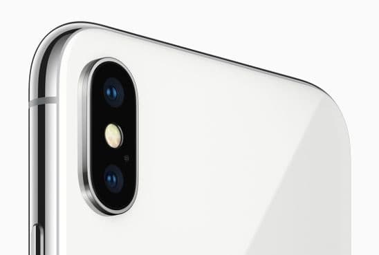 iPhone X rear camera