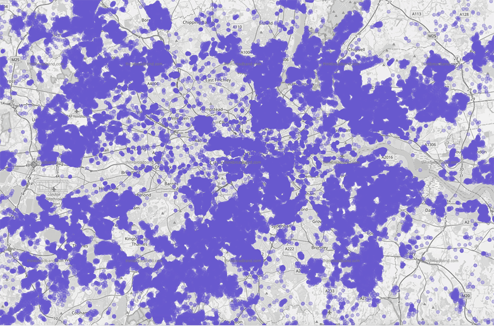 bt fttp coverage london january 2025